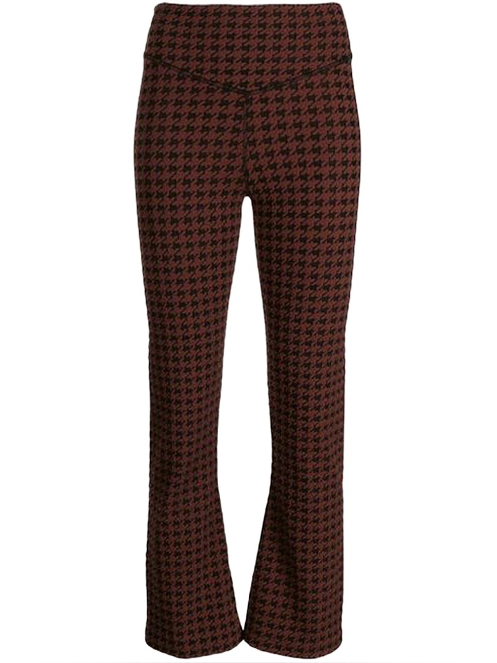 The Upside Houndstooth Thia Cropped Flare